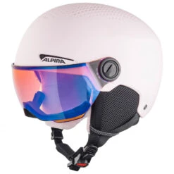 Alpina Kid's Zupo Visor Quattroflex Mirror Lite S2 - Skihelm -Kinderausstattung alpina kids zupo visor quattroflex mirror lite s2 skihelm 1