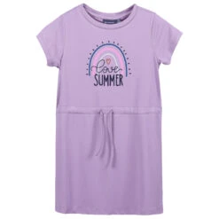 Color Kids Kid's Dress With Print S/S - Kleid