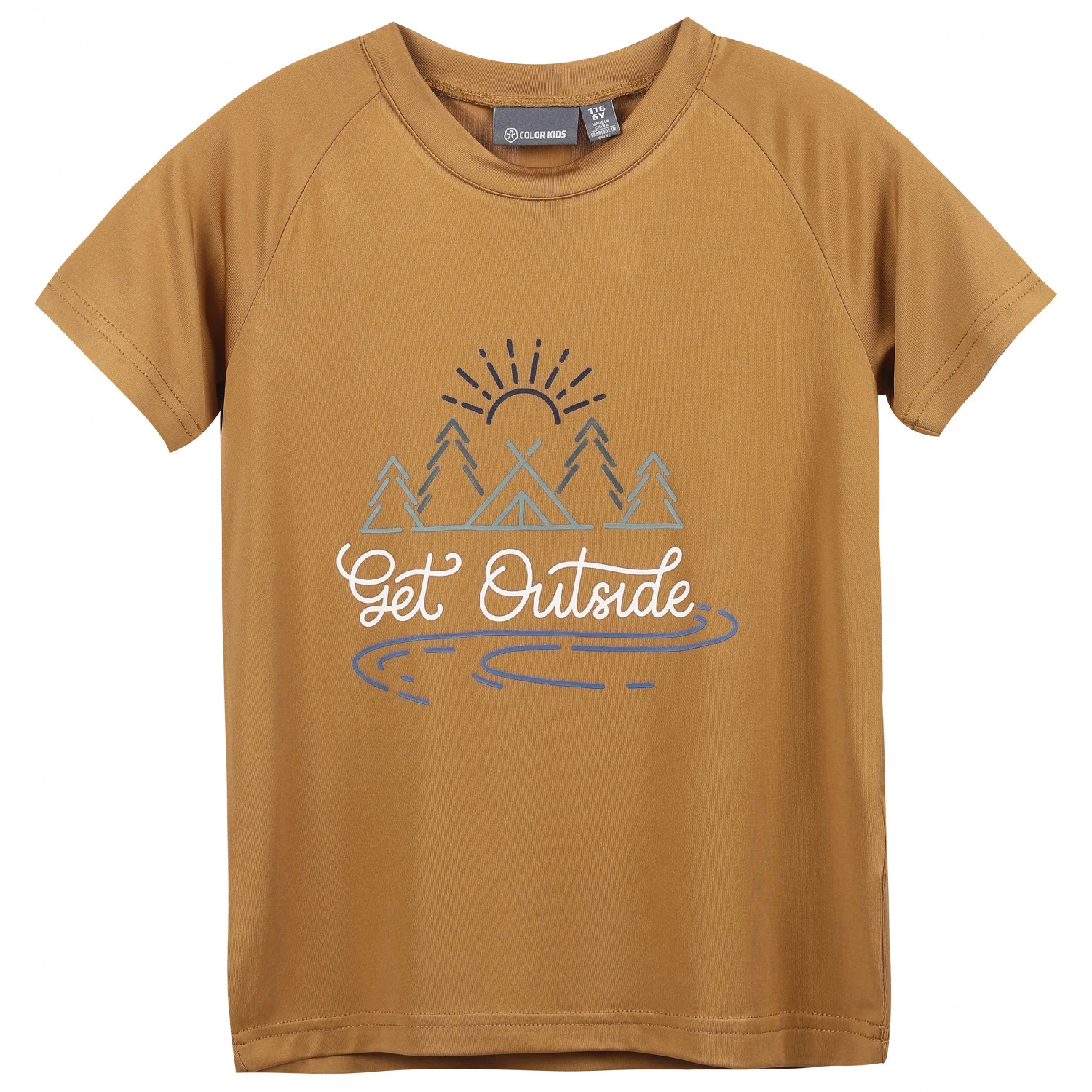 Color Kids Kid's T-Shirt With Print S/S - Funktionsshirt 7 Color Kids Kid's T-Shirt With Print S/S - Funktionsshirt – Bild 5