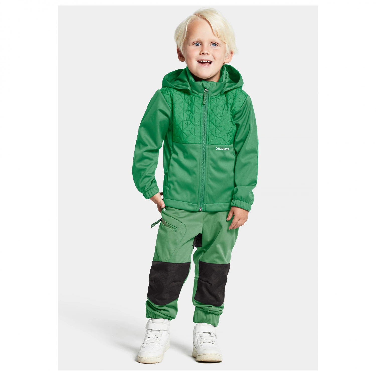 DIDRIKSONS Kid's Briska Jacket 3 - Softshelljacke 7 DIDRIKSONS Kid's Briska Jacket 3 - Softshelljacke – Bild 5