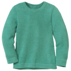Kid's Wabenstrick-Pullover - Wollpullover -Kinderausstattung disana kids wabenstrick pullover wollpullover 3