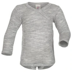 Engel Kid's Wickelbody L/S - Merinounterwäsche -Kinderausstattung engel kids wickelbody l s merinounterwaesche 1
