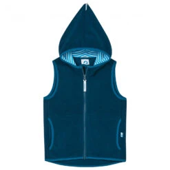 Kid's Poppeli - Fleeceweste -Kinderausstattung finkid kids poppeli fleeceweste detail 3