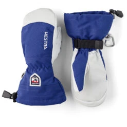 Hestra Kid's Army Leather Heli Ski Mitt - Handschuhe -Kinderausstattung hestra kids army leather heli ski mitt handschuhe 2