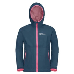 Jack Wolfskin Kid's Rainy Days Jacket - Regenjacke -Kinderausstattung jack wolfskin kids rainy days jacket regenjacke detail 3
