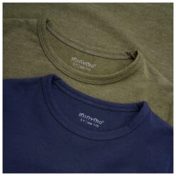 Minymo Kid's Basic 34 -T-shirt L/S (2-pack) - Longsleeve -Kinderausstattung minymo kids basic 34 t shirt l s 2 pack longsleeve detail 3