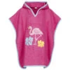 Playshoes Kid's Frottee-Poncho Flamingo - Surf Poncho 2 Playshoes Kid's Frottee-Poncho Flamingo - Surf Poncho -Kinderausstattung playshoes kids frottee poncho flamingo surf poncho
