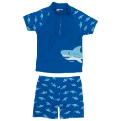 Playshoes Kid's UV-Schutz Bade-Set Hai - Badehose