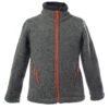 Kid's Wollfleecejacke Colori - Merinojacke