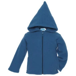 Kid's Wollfleecekapuzenjacke - Merinohoodie