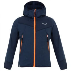 SALEWA Kid's Agner Melange PolarLite Full Zip Hoody - Fleecejacke
