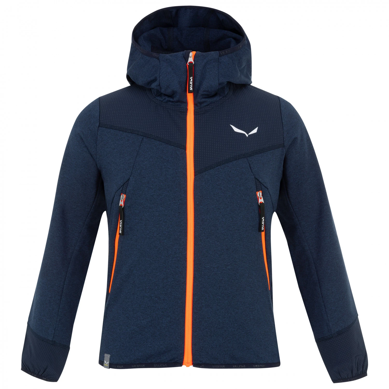 SALEWA Kid's Agner Melange PolarLite Full Zip Hoody - Fleecejacke 3 SALEWA Kid's Agner Melange PolarLite Full Zip Hoody - Fleecejacke