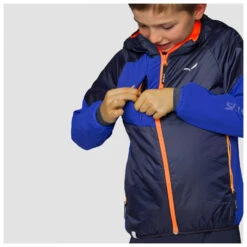 SALEWA Kid's Ortles Hybrid Tirol Wool Responsive Jacket - Kunstfaserjacke -Kinderausstattung salewa kids ortles hybrid tirol wool responsive jacket kunstfaserjacke detail 4