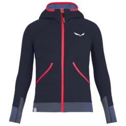 SALEWA Kid's Puez Hybrid PL G Full Zip Hoody - Fleecejacke -Kinderausstattung salewa kids puez hybrid pl g full zip hoody fleecejacke 1