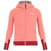 SALEWA Kid's Puez Hybrid PL G Full Zip Hoody - Fleecejacke -Kinderausstattung salewa kids puez hybrid pl g full zip hoody fleecejacke
