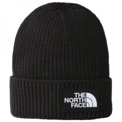 The North Face Kid's TNF Box Logo Cuffed Beanie - Mütze -Kinderausstattung the north face kids tnf box logo cuffed beanie muetze bf 1